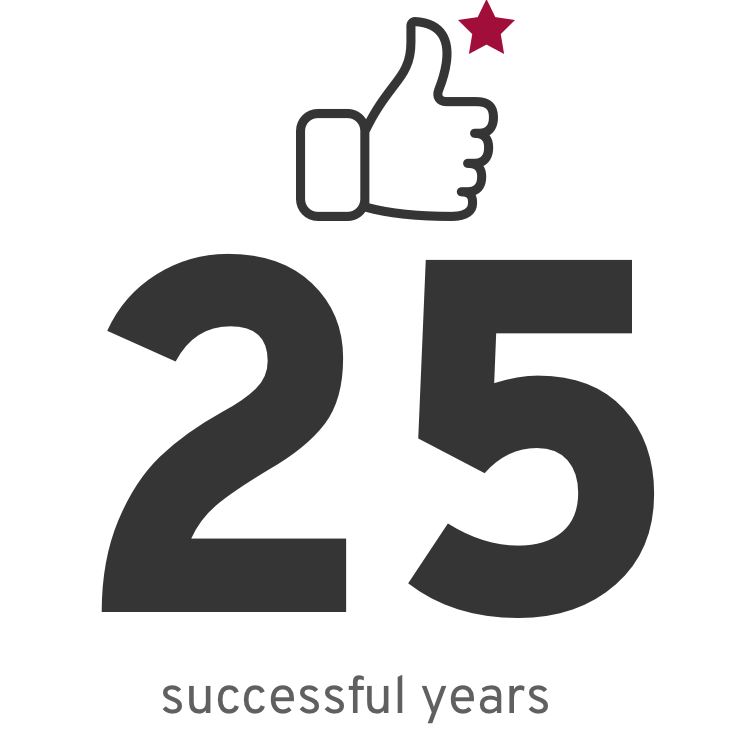 25 succesful years