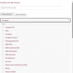 index Salesdriver Export